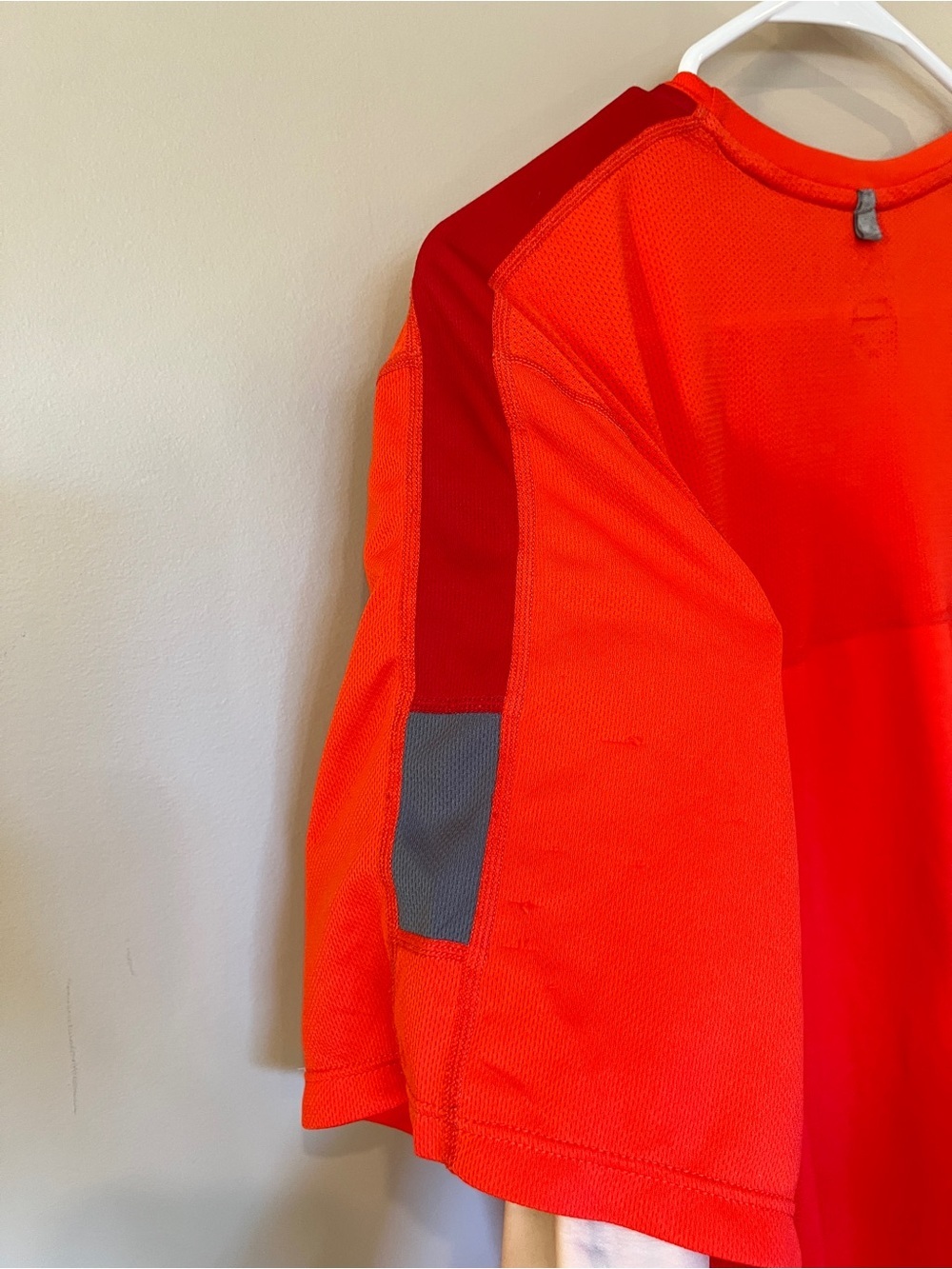 Nike Dri-FIT Running Training Shirt Men's XL Bright Red - Picture 5 of 7